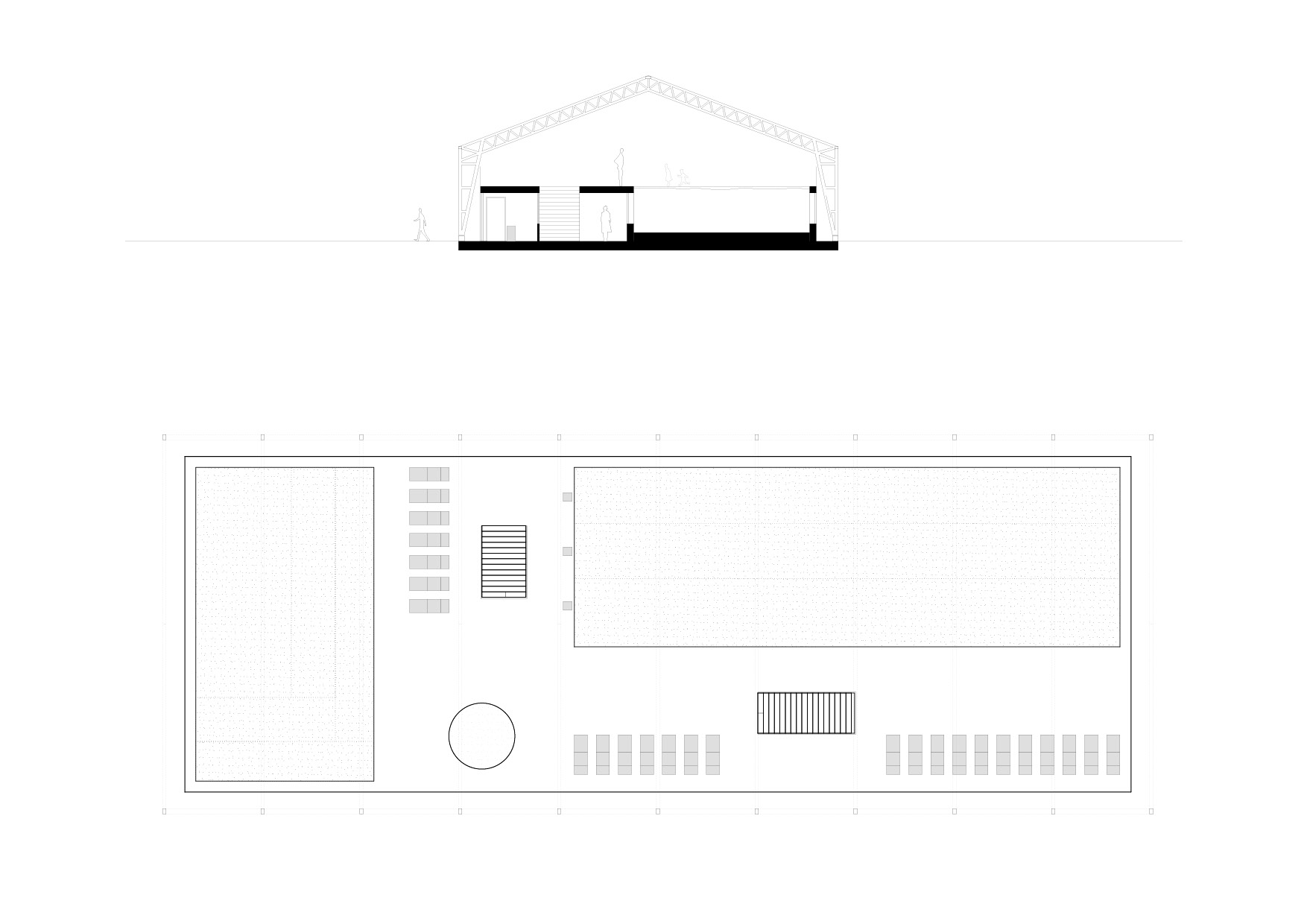 KUBIK Architektur - Studio für Architektur Berlin - architecture - Projekt - Schwimmbad - Grundriss