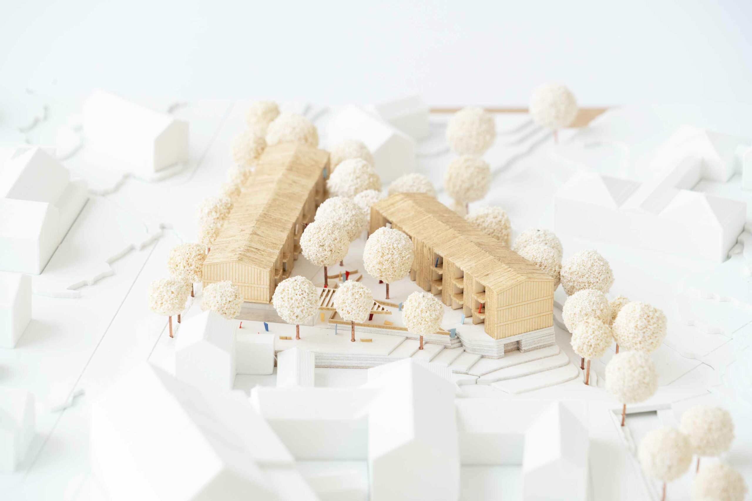 STUDIOKUBIK-architektur-architecture-kommunaler-wohnungsbau-reischach-modell